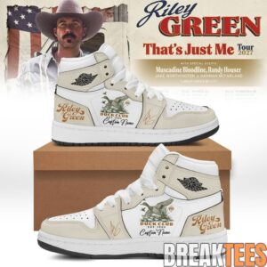 Riley Green That’s Just Me Tour Custom AJ1 Shoes