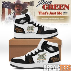 Riley Green That’s Just Me Tour Custom AJ1 Shoes 3