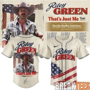 Riley Green That’s Just Me Tour Special Baseball Jersey