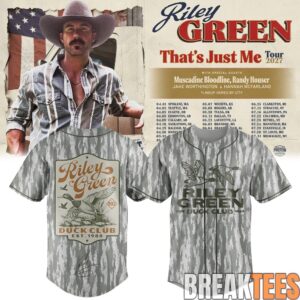 Riley Green That’s Just Me Tour Special Baseball Jersey 1