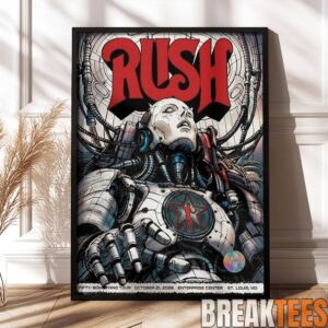 Rush St. Louis MO Event Poster 2026 Live At Enterprise Center October 21 2026 Poster 1 Rush St. Louis MO Event Poster 2026 Live At Enterprise Center October 21 2026 Poster 1