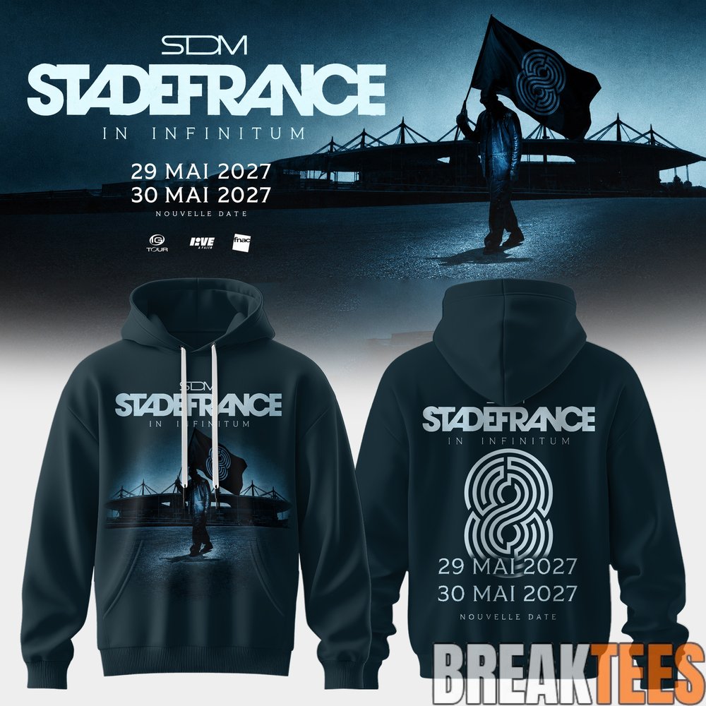 SDM Stade de France In Infinitum 2027 Hoodie SDM Stade de France In Infinitum 2027 Hoodie