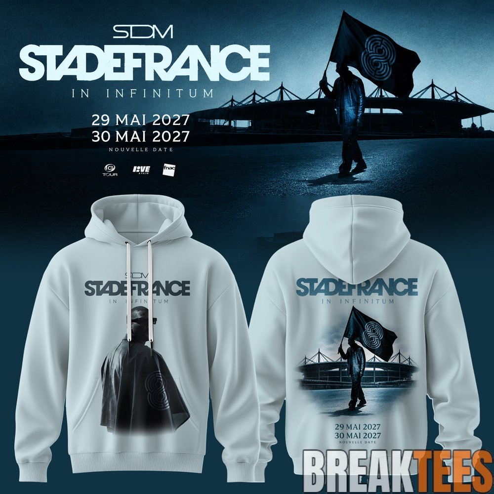 SDM Stade de France In Infinitum 2027 Hoodie SDM Stade de France In Infinitum 2027 Hoodie