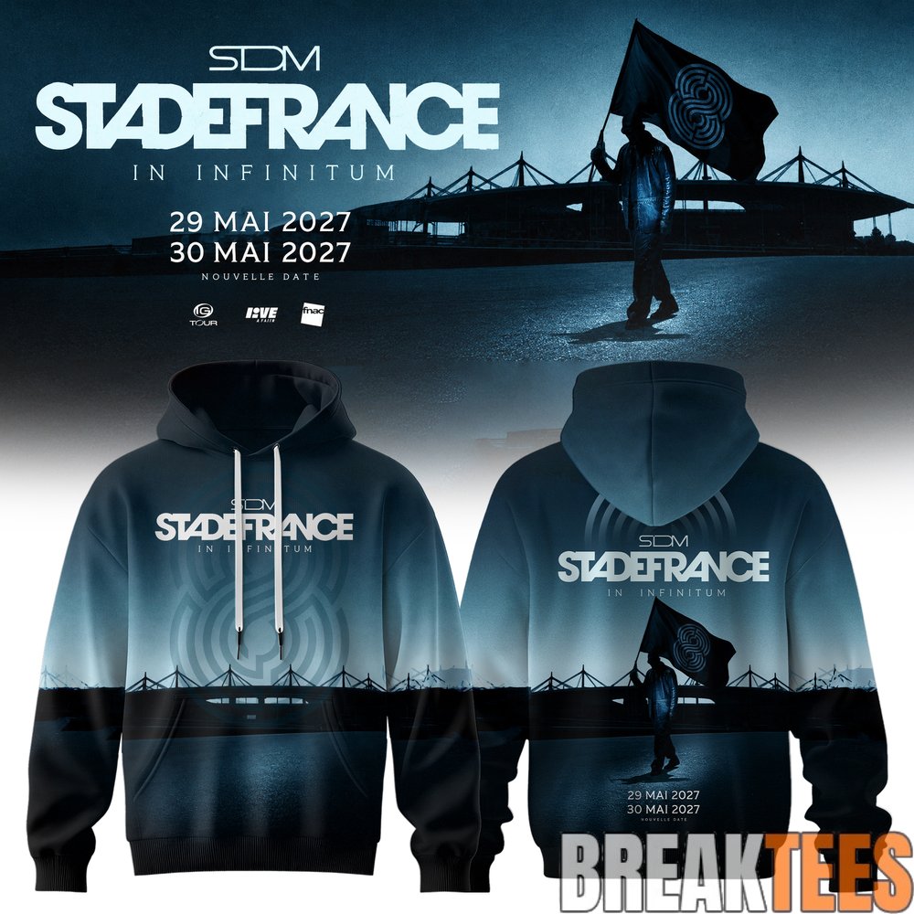 SDM Stade de France In Infinitum 2027 Hoodie SDM Stade de France In Infinitum 2027 Hoodie