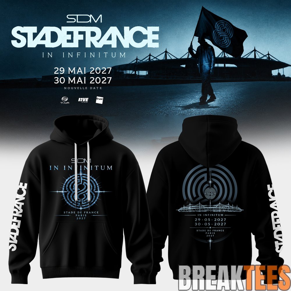 SDM Stade de France In Infinitum 2027 Hoodie SDM Stade de France In Infinitum 2027 Hoodie