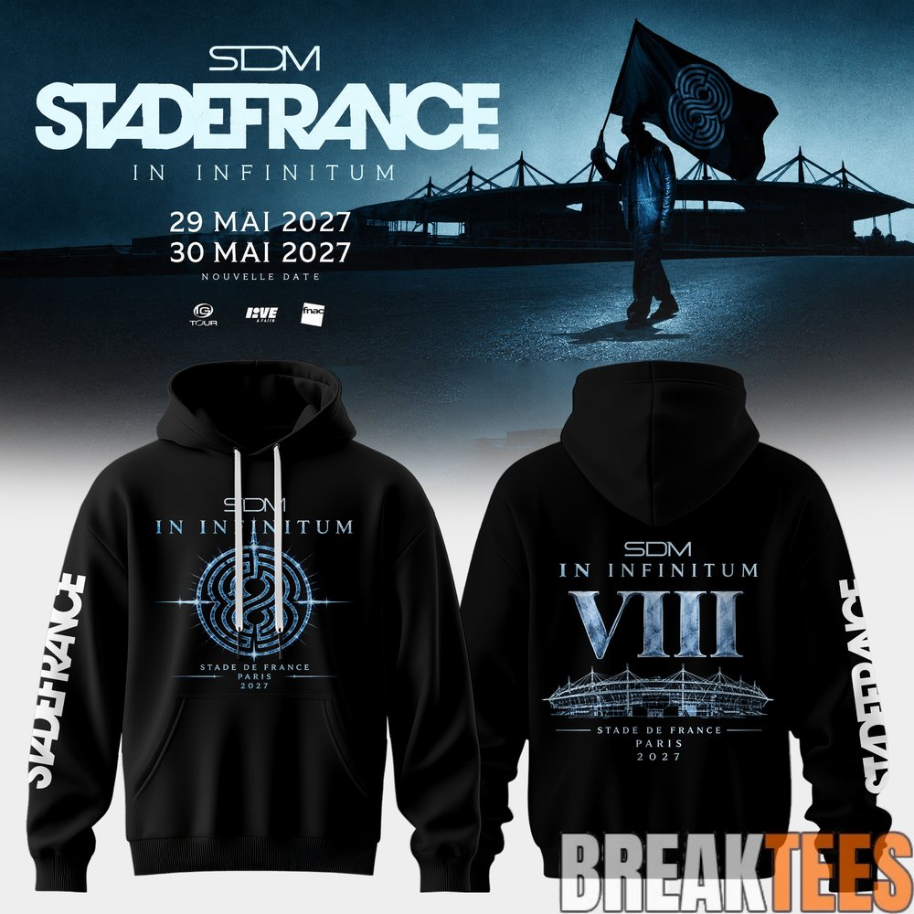 SDM Stade de France In Infinitum 2027 Hoodie SDM Stade de France In Infinitum 2027 Hoodie
