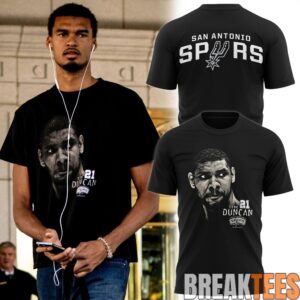 San Antonio Spurs Tim Duncan T-Shirt