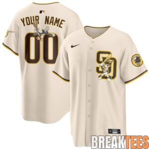 San Diego Padres x Bunny Edition Custom Baseball Jersey 3