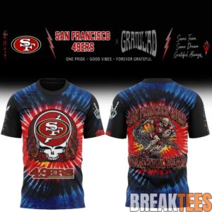 San Francisco 49ers Grateful Dead Skeletons Shirt