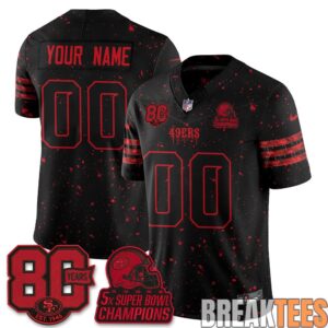 San Francisco 49ers Slasher Edition Custom Football Jersey 2