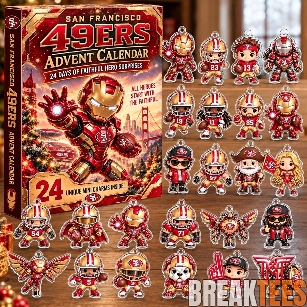 San Francisco 49ers x Iron Man Advent Calendar 2026 – Special Edition San Francisco 49ers x Iron Man Advent Calendar 2026 – Special Edition