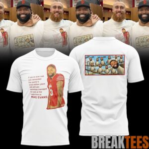 San Francisco 49ers x Mike Evans Limited Edition Shirt