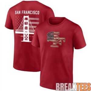 San Francisco 49ers x Salute To Service 2026 Collection T-Shirt 3