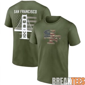 San Francisco 49ers x Salute To Service 2026 Collection T-Shirt 5