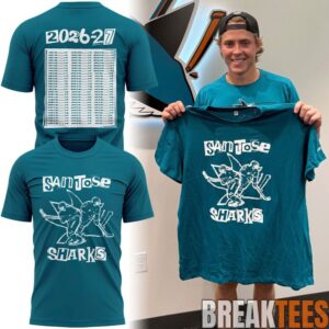 San Jose Sharks Sharks WillMack Limited Edition 2026 Concert Tee