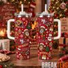 Seattle Seahawks Special Tumbler 40oz with Handle Christmas For Fan
