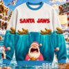 Scary Gingerbread Monster Funny Christmas Ugly Sweater
