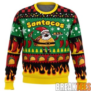Santacos Ugly Christmas Sweater