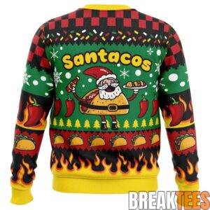 Santacos Ugly Christmas Sweater 1