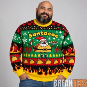 Santacos Ugly Christmas Sweater 2