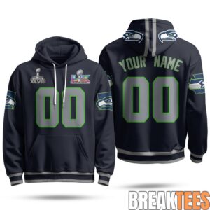 Seattle Seahawks Super Bowl Champs Custom Fleece Hoodie 1