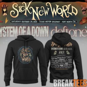 Sick New World Texas 2026 Festival Merch Pop Up At Texas Hoodie - Limited Edition 1