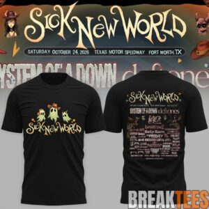 Sick New World Texas 2026 Festival Merch Pop Up At Texas T-Shirt - Limited Edition 1