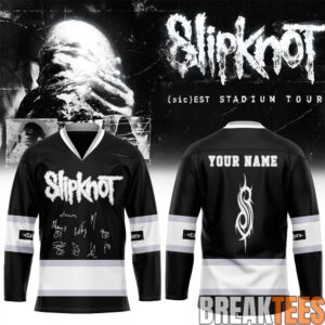 Slipknot ”(sic)est Stadium Tour” Limited Edition Signature Hockey Jersey