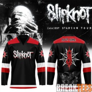 Slipknot ”(sic)est Stadium Tour” Limited Edition Signature Hockey Jersey 1