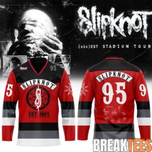 Slipknot ”(sic)est Stadium Tour” Limited Edition Signature Hockey Jersey 2
