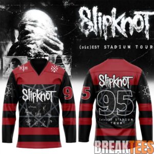 Slipknot ”(sic)est Stadium Tour” Limited Edition Signature Hockey Jersey 3