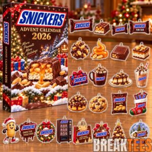 Snickers Candy Bar 2026 Advent Calendar