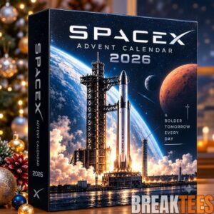 SpaceX Rocket And Space Exploration 2026 Advent Calendar 1