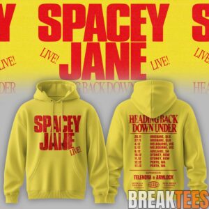 Spacey Jane Heading Back Down Under Australian Tour Hoodie 1 Spacey Jane Heading Back Down Under Australian Tour Hoodie 1