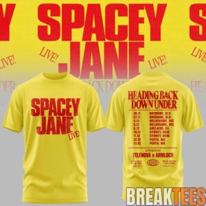 Spacey Jane Heading Back Down Under Australian Tour T-Shirt 6