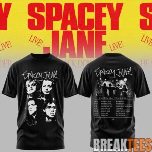 Spacey Jane Heading Back Down Under Australian Tour T-Shirt 7