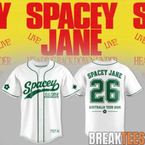 Spacey Jane Heading Back Down Under Australian Tour Baseball Jersey