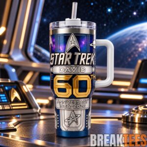 Star Trek 60th Anniversary 40oz Tumbler with Handle