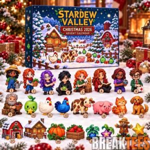 Stardew Valley Advent Calendar 2026 Snowy Farm Box