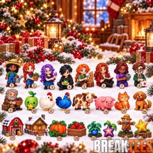 Stardew Valley Advent Calendar 2026 Snowy Farm Box 1