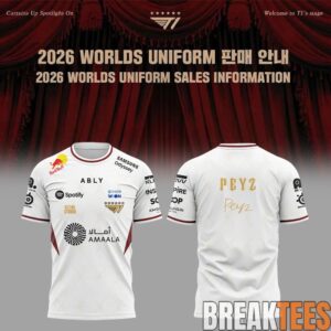 T1 League of Legends UNSCRIPTED T1’s 7th Worlds title Shirt 4 T1 League of Legends UNSCRIPTED T1’s 7th Worlds title Shirt 4