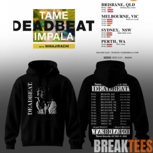 Tame Impala Deadbeat Tour AUS 2026 Special Hoodie 1