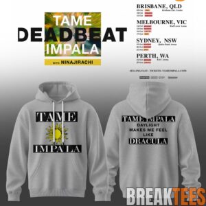 Tame Impala Deadbeat Tour AUS 2026 Special Hoodie 3