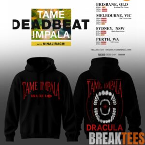 Tame Impala Deadbeat Tour AUS 2026 Special Hoodie 4