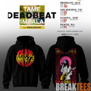 Tame Impala Deadbeat Tour AUS 2026 Special Hoodie 5