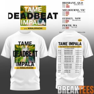 Tame Impala Deadbeat Tour AUS 2026 Special T-Shirt