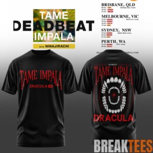 Tame Impala Deadbeat Tour AUS 2026 Special T-Shirt 6