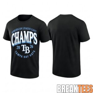 Tampa Bay Rays 2026 AL East Champs T-Shirt