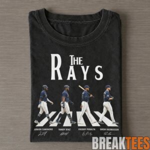 Tampa Bay Rays Abbey Road Walk T-Shirt