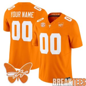 Tennessee Volunteers x Dolly Parton Patch Custom Football Jersey